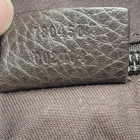 Large Preloved Gucci Tote Bag Brown - Picture 8 of 13